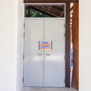 ประตูเหล็กสำนักงาน steel door