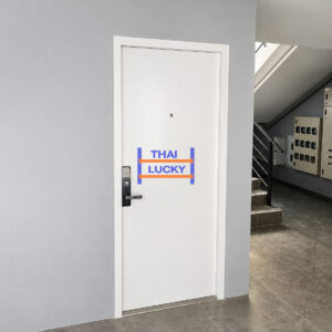 ประตูเหล็ก ห้องในโรงแรม hotel steel door